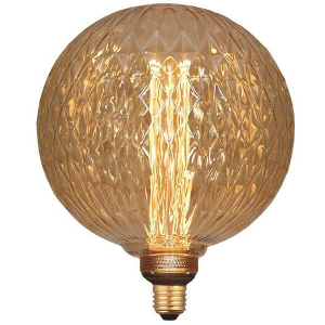 ΛΑΜΠΑ LED G200 3,5W Ε27 2000K 220-240V GOLD GLASS DIMMABLE