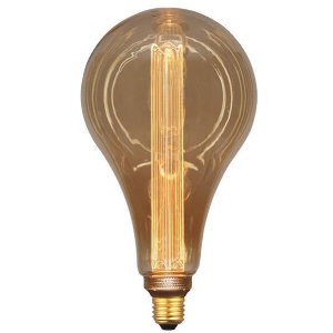 ΛΑΜΠΑ LED P165 3,5W Ε27 2000K 220-240V GOLD GLASS DIMMABLE