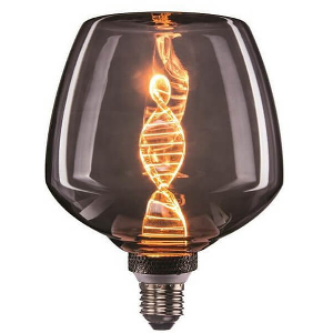 ΛΑΜΠΑ LED S125 4W E27 1800K 220-240V DNA SMOKY DIMMABLE