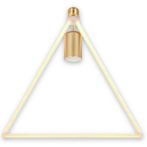 ΛΑΜΠΑ LED SOFT FILAMENT ΤΡΙΓΩΝΟ 12W E27 2700K 220-240V DIMMABLE FROST