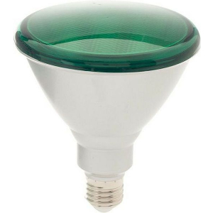 ΛΑΜΠΤΗΡΑΣ GEYER LED PAR38 15W E27 ΠΡΑΣΙΝO 42V AC/DC IP65