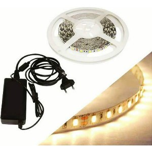 FOSME 24-00500 ΛΕΝΤΟΤΑΙΝΙΑ 2Μ 9.6W IP20 ΘΕΡΜΟ ME ΤΡΟΦΟΔΟΤΙΚΟ BLISTER