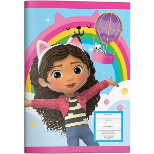 ΤΕΤΡΑΔΙΟ ΚΑΡΦΙΤΣΑ 17Χ25 GABBYS DOLLHOUSE 40Φ ΜΠΛΕ