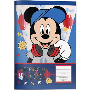 ΤΕΤΡΑΔΙΟ ΚΑΡΦΙΤΣΑ DISNEY MICKEY MOUSE 001 17X25 40 ΦΥΛΛΑ