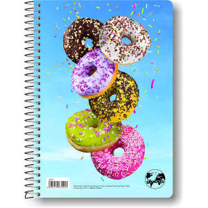 ΤΕΤΡΑΔΙΟ GLOBUS 17X25 CANDY 3 ΘΕΜΑΤΩΝ DONUTS
