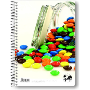 ΤΕΤΡΑΔΙΟ GLOBUS 17X25 CANDY 3 ΘΕΜΑΤΩΝ JELLIES