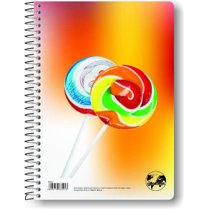 ΤΕΤΡΑΔΙΟ GLOBUS 17X25 CANDY 3 ΘΕΜΑΤΩΝ LOLLIPOPS