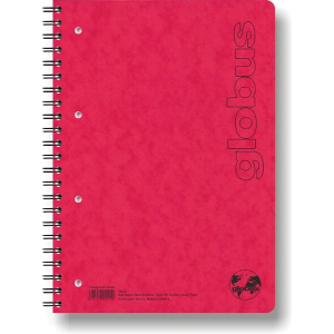 ΤΕΤΡΑΔΙΟ GLOBUS 17X25 PRESSBOARD 2 ΘΕΜΑΤΩΝ ΡΟΖ