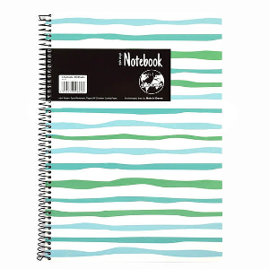 ΤΕΤΡΑΔΙΟ GLOBUS 17X25 RIPPLE 3 ΘΕΜΑΤΩΝ ΛΑΧΑΝΙ