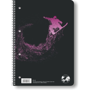 ΤΕΤΡΑΔΙΟ GLOBUS 17X25 SPORTS 2 ΘΕΜΑΤΩΝ ΜΩΒ