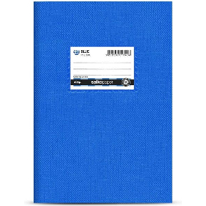 ΤΕΤΡΑΔΙΟ SALKO PAPER ΟΡΘΟΓΡΑΦΙΑΣ 50Φ 17X25CM ΜΠΛΕ