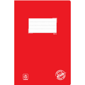 ΤΕΤΡΑΔΙΟ STUDY ΡΙΓΕ Α4 50Φ ΚΟΚΚΙΝΟ