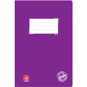 ΤΕΤΡΑΔΙΟ STUDY ΡΙΓΕ Α4 50Φ ΜΩΒ