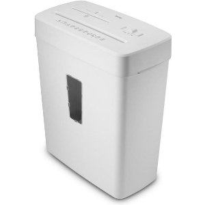 HAMA 50588 PRIME M50CD-B DOCUMENT SHREDDER, SHREDDER WITH SECURITY LEVEL P5 T2 E2 O1, WHITE