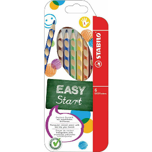 ΚΡΑΓΙΟΝ STABILO EASYCOLOR 331/ 6 ΤΕΜ ΓΙΑ ΑΡΙΣΤΕΡΟΧΕΙΡΕΣ