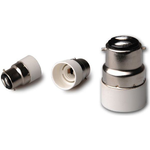 ΑΝΤΑΠΤΟΡΑΣ TELCO ΝΤΟΥΙ ΛΕΥΚΟΣ ΑΠΟ B22 ΣΕ Ε14