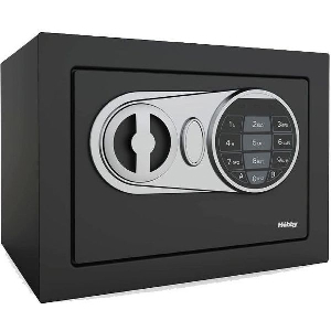 HOBBY ΧΡΗΜΑΤΟΚΙΒΩΤΙΟ ΗΛΕΚΤΡΟΝΙΚΟ 17X23X17 ΜΑΥΡΟ HSB-50072