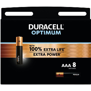 DURACELL ALKALINE BATTERY LR03 1.5V AAA 8PCS