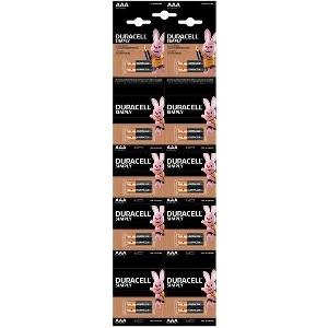 DURACELL ALKALINE BATTERY LR03 AAA 20PCS