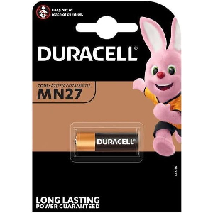 DURACELL ALKALINE BATTERY 12V LR27 MN27 1PC