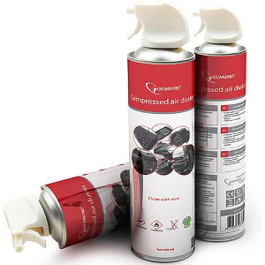 GEMBIRD COMPRESSED AIR DUSTER FLAMMABLE 600ML CK-CAD-FL600-01
