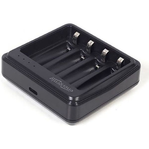 ENERGENIE USB BATTERY CHARGER FOR AA/AAA BATTERIES BLACK BC-USB-03