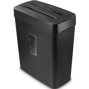 HAMA 50587 PRIME M50CD-B DOCUMENT SHREDDER, SHREDDER WITH SECURITY LEVEL P5 T2 E2 O1, BLACK