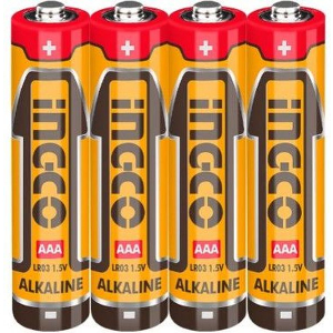 ΜΠΑΤΑΡΙΑ ΑΛΚΑΛΙΚΗ LR03 (ΑΑΑ) 4 ΤΕΜ. INGCO HAB3A01