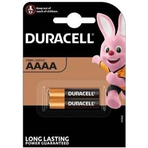 DURACELL ALKALINE BATTERY LR61 AAAA 2PCS