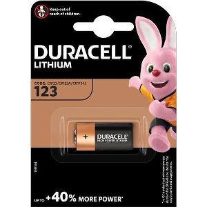 DURACELL LITHIUM BATTERY PHOTO CR-123 / DL-123A