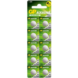 ΜΠΑΤΑΡΙΑ GP ALKALINE BATTERY LR44 10PCS