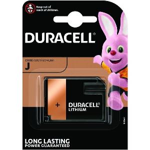 DURACELL LITHIUM BATTERY J 7K67 6V 1PC