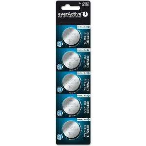 EVERACTIVE CR2430 BUTTON CELL 3V LITHIUM 5 ΤΕΜΑΧΙΑ