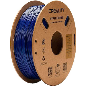 CREALITY HYPER-PETG BLUE 3D PRINTER FILAMENT, FAST PRINT, CHEMICAL SUNLIGHT RESIST. 1KG 1.77