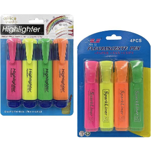 ΜΑΡΚΑΔΟΡΟΙ ΥΠΟΓΡΑΜΙΣΕΩΣ 4ΤΕΜ JUSTNOTE 80156