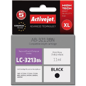 ACTIVEJET AB-3213BN ΜΕΛΑΝΙ ΣΥΜΒΑΤΟ ΜΕ BROTHER LC3213BK 11 ML BLACK