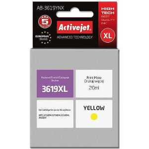 ACTIVEJET AB-3619YNX ΜΕΛΑΝΙ ΣΥΜΒΑΤΟ ΜΕ BROTHER LC3619Y XL 20 ML YELLOW