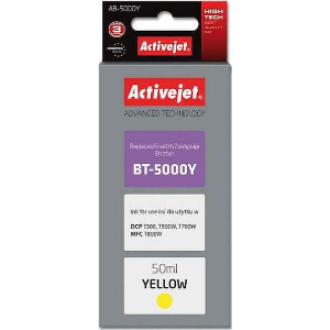 ACTIVEJET AB-5000Y ΜΕΛΑΝΙ ΣΥΜΒΑΤΟ ΜΕ BROTHER BT-5000Y 50 ML YELLOW