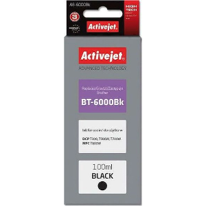 ACTIVEJET AB-6000BK ΜΕΛΑΝΙ BOTTLE ΣΥΜΒΑΤΟ ΜΕ BROTHER BT-6000BK 100 ML BLACK