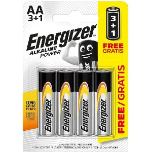 ΜΠΑΤΑΡΙΑ ENERGIZER AA ΑΛΚΑΛΙΚΗ BP4 3+1
