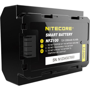ΜΠΑΤΑΡΙΑ NITECORE NFZ100 , SMART CAMERA BATTERY FOR SONY