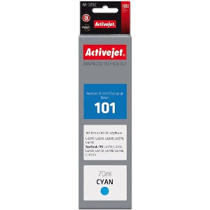 ACTIVEJET AE-101C ΜΕΛΑΝΙ ΣΥΜΒΑΤΟ ΜΕ EPSON 101 70 ML CYAN