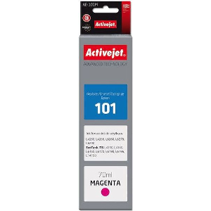 ACTIVEJET AE-101M ΜΕΛΑΝΙ ΣΥΜΒΑΤΟ ΜΕ EPSON 101 70 ML MAGENTA