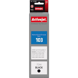 ACTIVEJET AE-103BK ΜΕΛΑΝΙ EPSON 103 C13T00S14A 70 ML 4500 BLACK