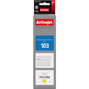 ACTIVEJET AE-103Y ΜΕΛΑΝΙ EPSON 103 C13T00S44A 70 ML YELLOW