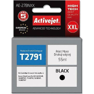 ACTIVEJET AE-27BNXX ΜΕΛΑΝΙ ΣΥΜΒΑΤΟ ΜΕ EPSON 27XXL T2791 55 ML BLACK