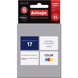 ACTIVEJET AH-17N ΜΕΛΑΝΙ ΣΥΜΒΑΤΟ ΜΕ HP 17 C6625A 47 ML COLOR