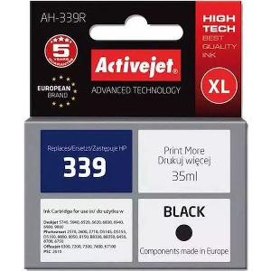 ACTIVEJET AH-339R ΜΕΛΑΝΙ ΣΥΜΒΑΤΟ ΜΕ HP 339 C8767EE PREMIUM 35 ML BLACK