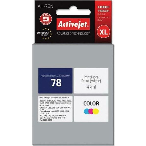 ACTIVEJET AH-78N ΜΕΛΑΝΙ ΣΥΜΒΑΤΟ ΜΕ HP 78 C6578D 47 ML COLOR