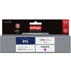 ACTIVEJET AH-913MR ΜΕΛΑΝΙ ΣΥΜΒΑΤΟ ΜΕ HP 913 F6T78AE PREMIUM 45 ML MAGENTA